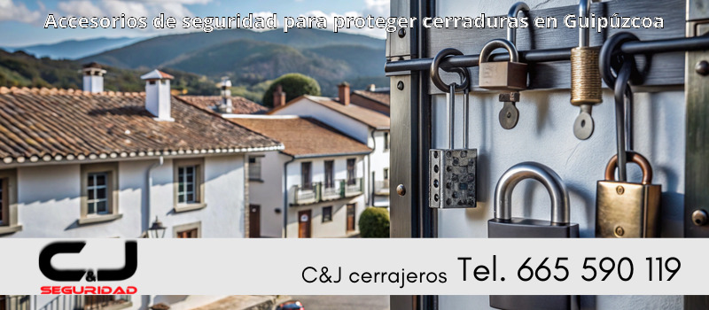 Accesorios de seguridad para proteger cerraduras en Guipúzcoa