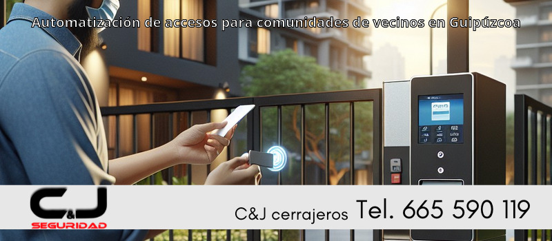 Automatización de accesos para comunidades de vecinos en Guipúzcoa