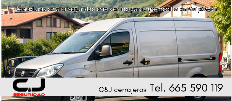 Cerraduras de alta seguridad este verano para automóviles en Guipúzcoa
