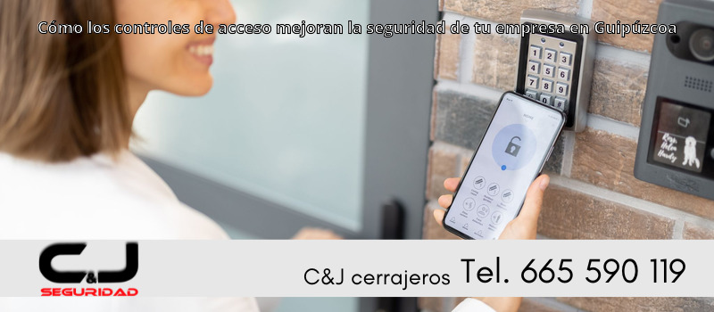 Cómo los controles de acceso mejoran la seguridad de tu empresa en Guipúzcoa