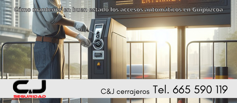 Cómo mantener en buen estado los accesos automáticos en Guipúzcoa