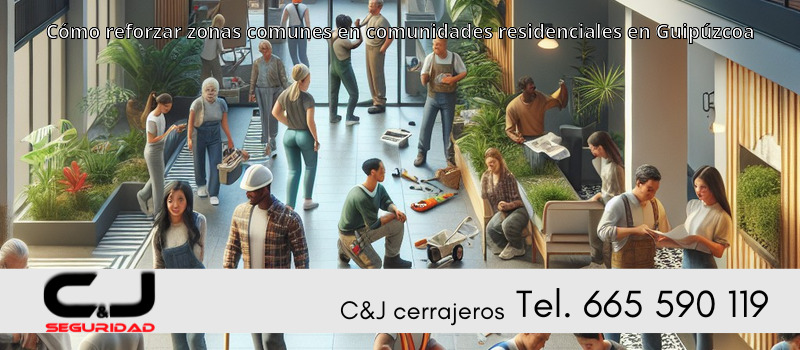 Cómo reforzar zonas comunes en comunidades residenciales en Guipúzcoa
