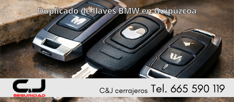 Duplicado de llaves BMW en Guipúzcoa