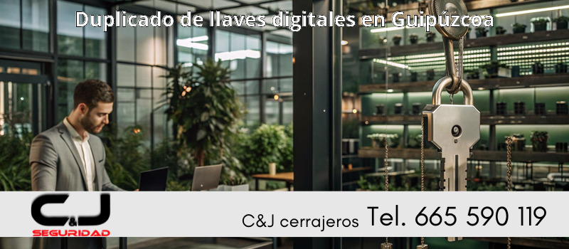 Duplicado de llaves digitales en Guipúzcoa