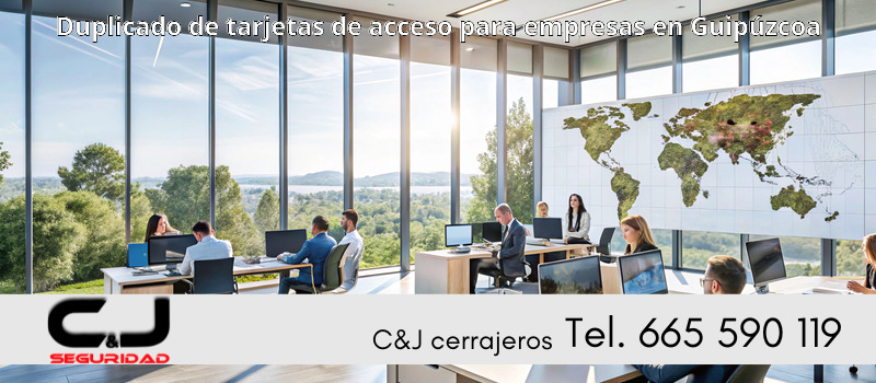 Duplicado de tarjetas de acceso para empresas en Guipúzcoa