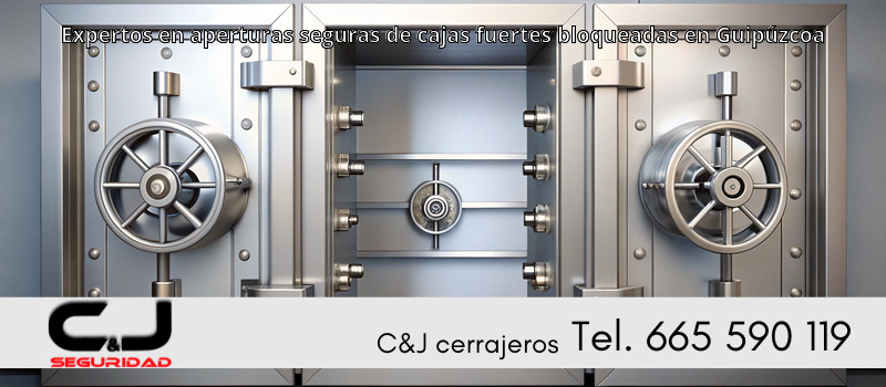 Expertos en aperturas seguras de cajas fuertes bloqueadas en Guipúzcoa
