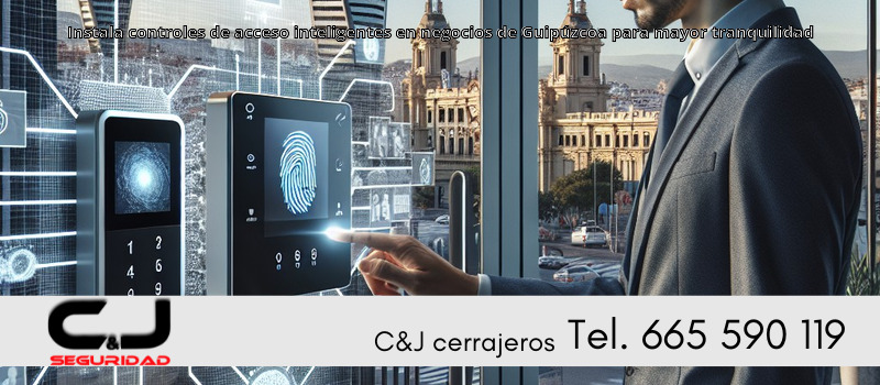 Instala controles de acceso inteligentes en negocios de Guipúzcoa para mayor tranquilidad