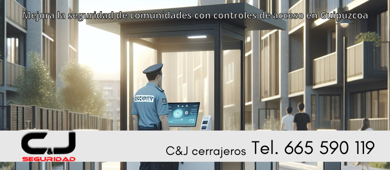 Mejora la seguridad de comunidades con controles de acceso en Guipúzcoa