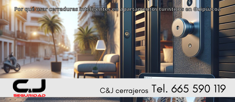 Por qué usar cerraduras inteligentes en apartamentos turísticos en Guipúzcoa