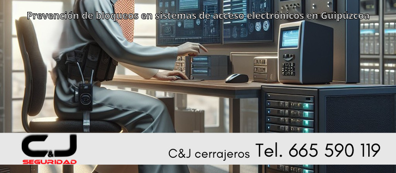 Prevención de bloqueos en sistemas de acceso electrónicos en Guipúzcoa
