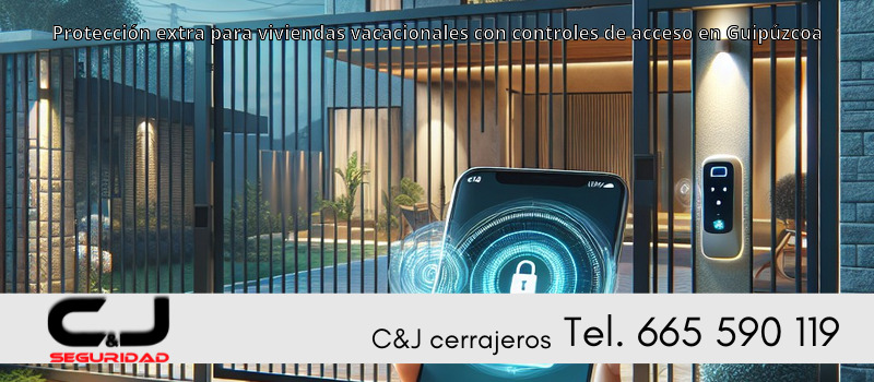 Protección extra para viviendas vacacionales con controles de acceso en Guipúzcoa