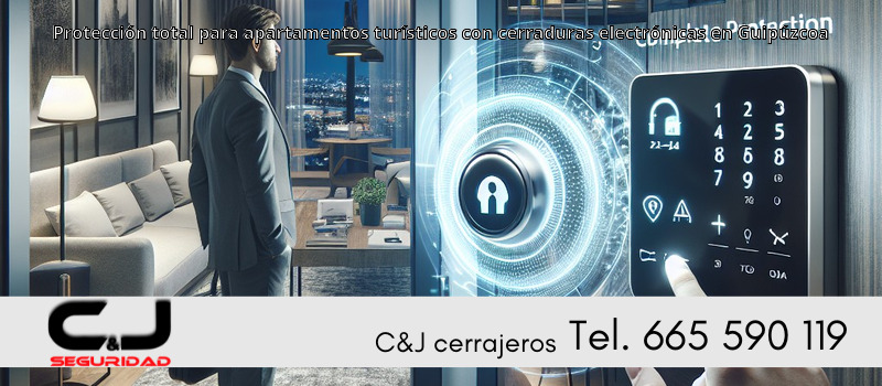Protección total para apartamentos turísticos con cerraduras electrónicas en Guipúzcoa