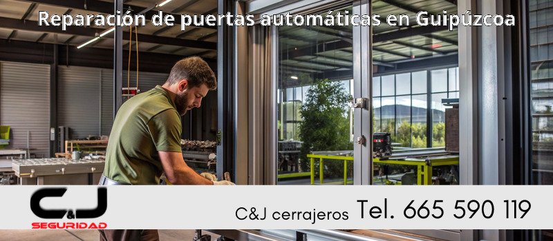 Reparación de puertas automáticas en Guipúzcoa