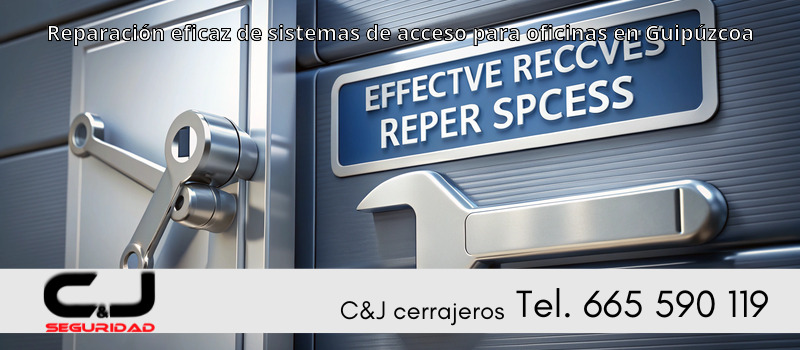 Reparación eficaz de sistemas de acceso para oficinas en Guipúzcoa