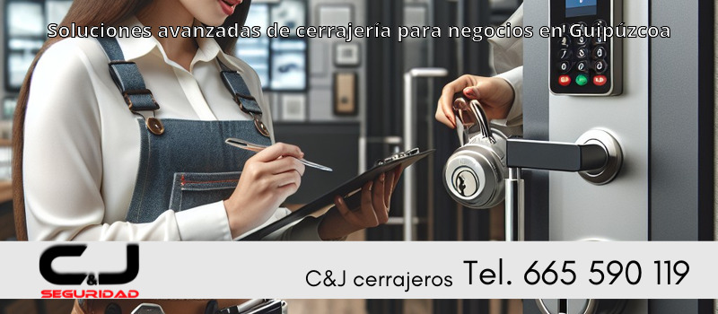 Soluciones avanzadas de cerrajería para negocios en Guipúzcoa