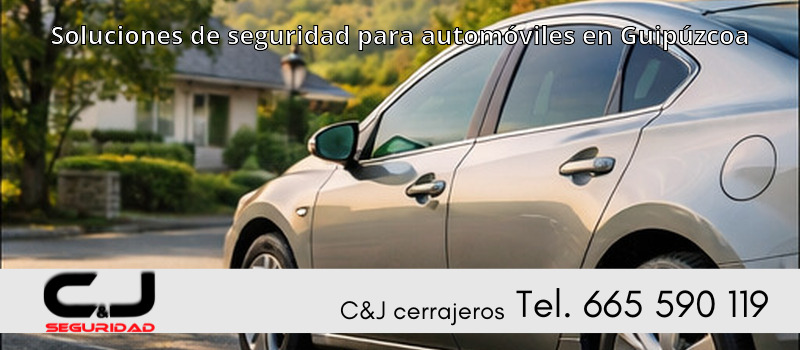 Soluciones de seguridad para automóviles en Guipúzcoa