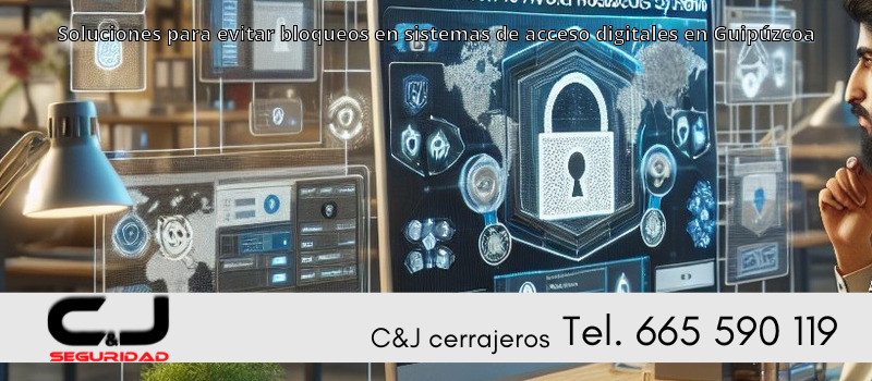 Soluciones para evitar bloqueos en sistemas de acceso digitales en Guipúzcoa