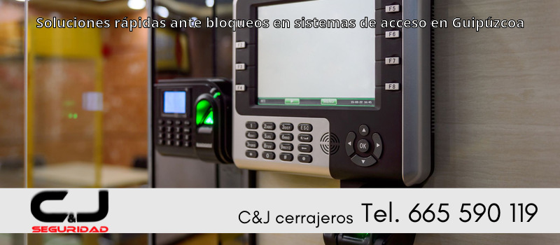 Soluciones rápidas ante bloqueos en sistemas de acceso en Guipúzcoa