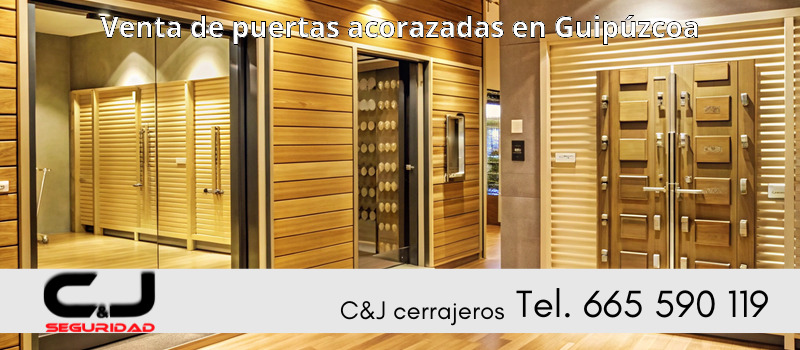 Venta de puertas acorazadas en Guipúzcoa
